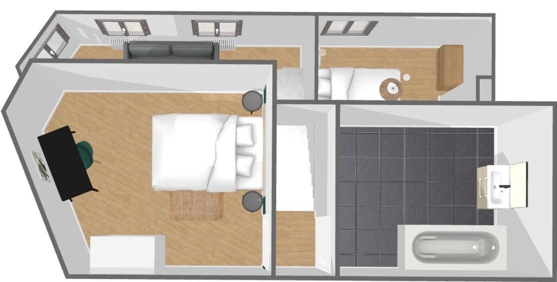 Duplex 2 Bedrooms 2 Bath Lila Exterior foto